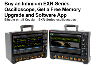 Kostenlose Software für Oszilloskope der Baureihe Infiniium EXR